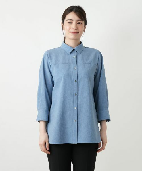 Leilian / レリアン シャツ・ブラウス | 七分袖ブラウス【Leilian WHITE LABEL】 | 詳細7