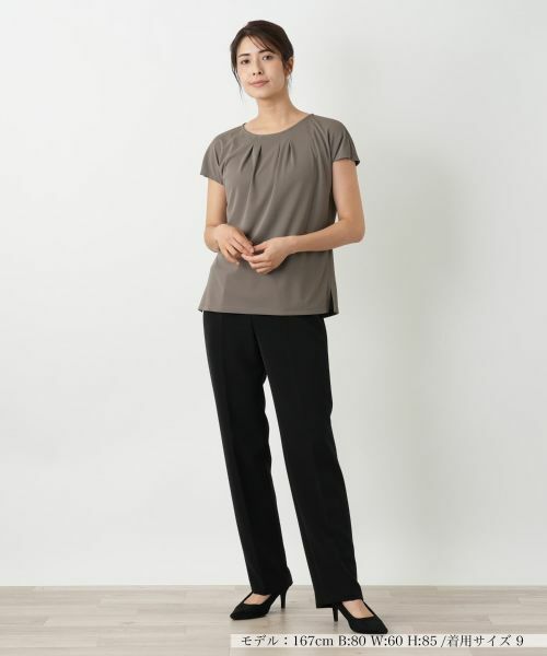 Leilian / レリアン カットソー | タックカットソー【Leilian WHITE LABEL】 | 詳細15