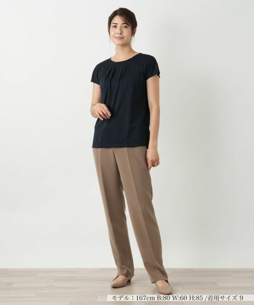 Leilian / レリアン カットソー | タックカットソー【Leilian WHITE LABEL】 | 詳細19