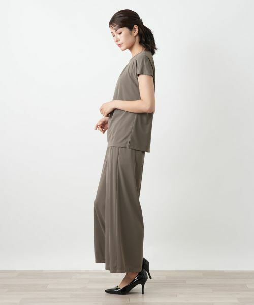 Leilian / レリアン カットソー | タックカットソー【Leilian WHITE LABEL】 | 詳細2