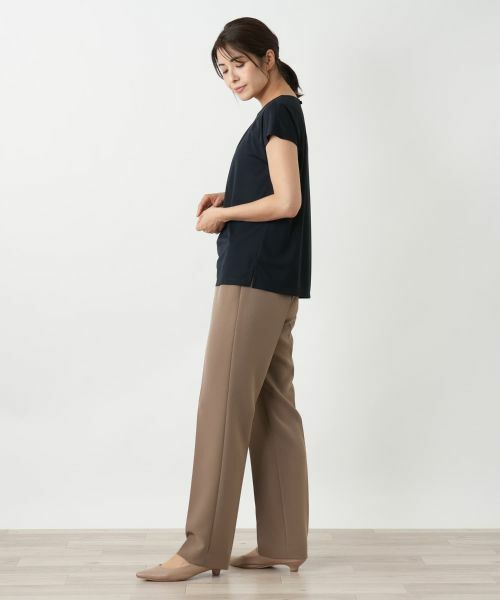 Leilian / レリアン カットソー | タックカットソー【Leilian WHITE LABEL】 | 詳細20