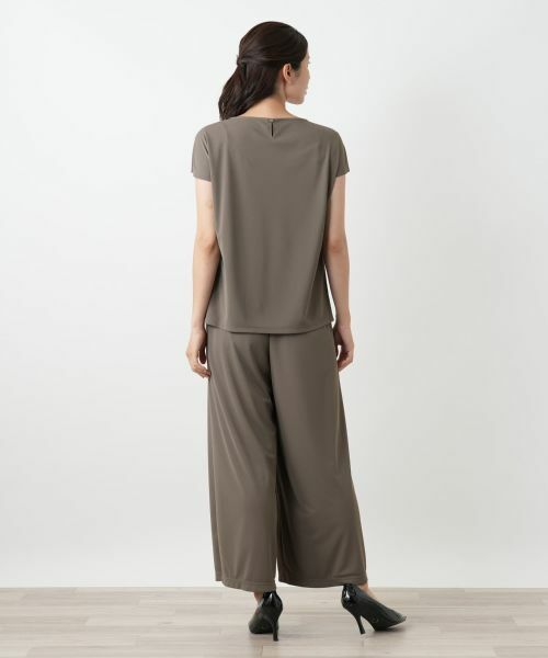 Leilian / レリアン カットソー | タックカットソー【Leilian WHITE LABEL】 | 詳細3