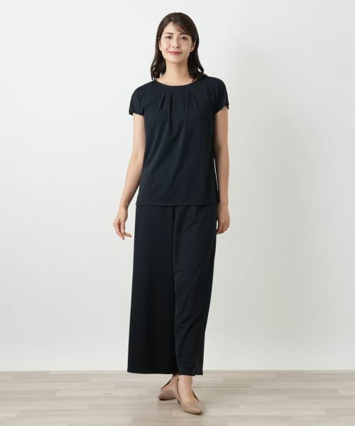 Leilian / レリアン カットソー | タックカットソー【Leilian WHITE LABEL】 | 詳細4