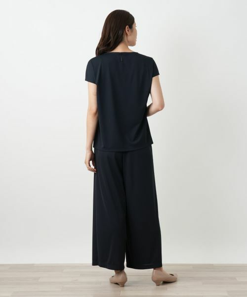 Leilian / レリアン カットソー | タックカットソー【Leilian WHITE LABEL】 | 詳細6