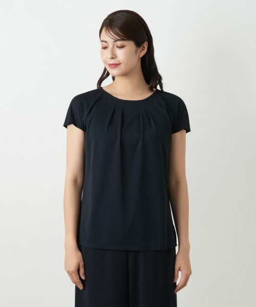 Leilian / レリアン カットソー | タックカットソー【Leilian WHITE LABEL】 | 詳細7