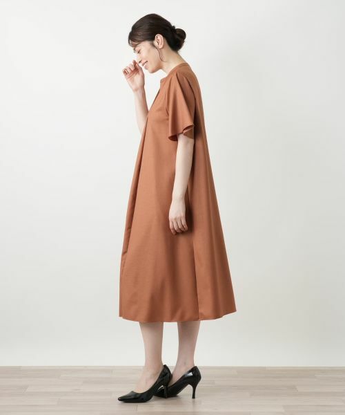 Leilian / レリアン ドレス | スキッパーフレアワンピース【Leilian WHITE LABEL】 | 詳細2