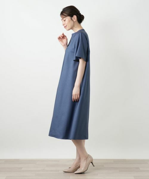 Leilian / レリアン ドレス | スキッパーフレアワンピース【Leilian WHITE LABEL】 | 詳細6