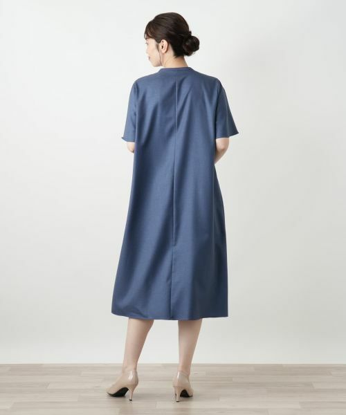 Leilian / レリアン ドレス | スキッパーフレアワンピース【Leilian WHITE LABEL】 | 詳細7