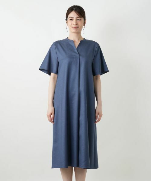 Leilian / レリアン ドレス | スキッパーフレアワンピース【Leilian WHITE LABEL】 | 詳細8