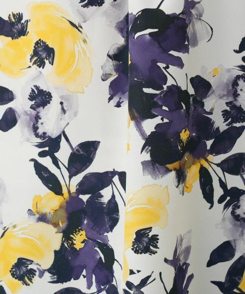 Leilian / レリアン シャツ・ブラウス | プリントタックブラウス【Leilian WHITE LABEL】 | 詳細12