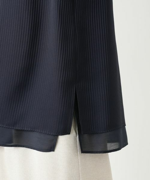 Leilian / レリアン シャツ・ブラウス | クルーネックブラウス【Leilian WHITE LABEL】 | 詳細15