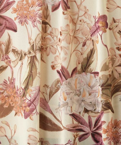 Leilian / レリアン シャツ・ブラウス | 花柄フレアブラウス【Leilian WHITE LABEL】 | 詳細12