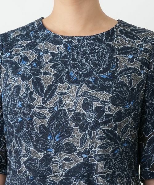 Leilian / レリアン ドレス | 刺繍フレアワンピース | 詳細10