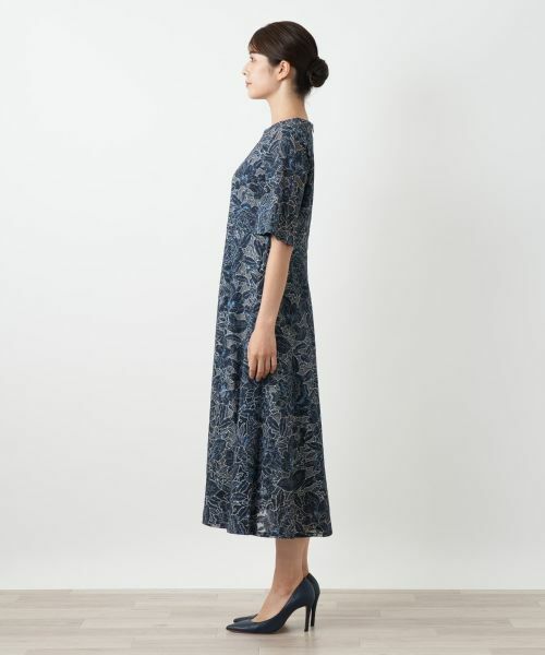 Leilian / レリアン ドレス | 刺繍フレアワンピース | 詳細8