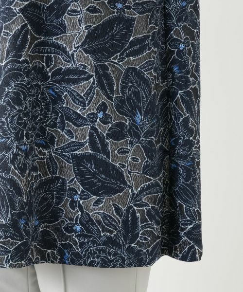 Leilian / レリアン シャツ・ブラウス | 刺繍クルーネックブラウス | 詳細14