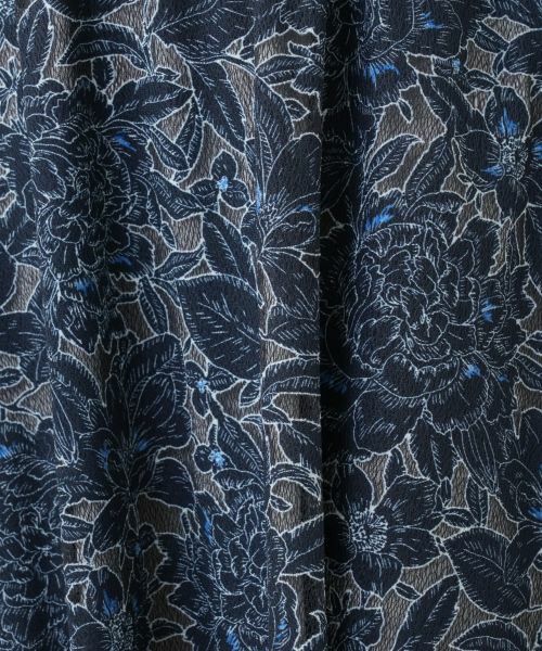 Leilian / レリアン ミニ・ひざ丈スカート | フラワー刺繍スカート | 詳細13