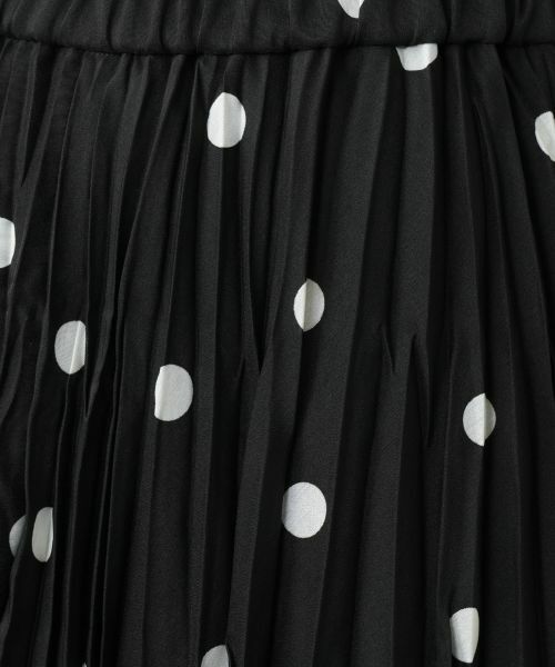 Leilian / レリアン ロング・マキシ丈スカート | ドットプリーツスカート | 詳細13