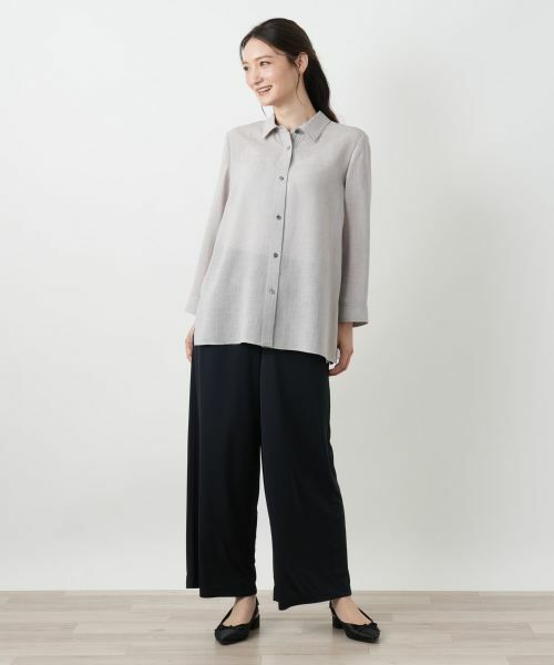 Leilian / レリアン シャツ・ブラウス | 七分袖ブラウス【Leilian WHITE LABEL】 | 詳細1