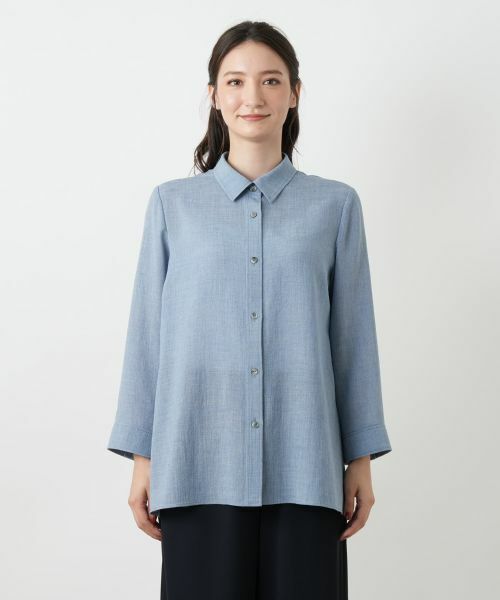 Leilian / レリアン シャツ・ブラウス | 七分袖ブラウス【Leilian WHITE LABEL】 | 詳細10