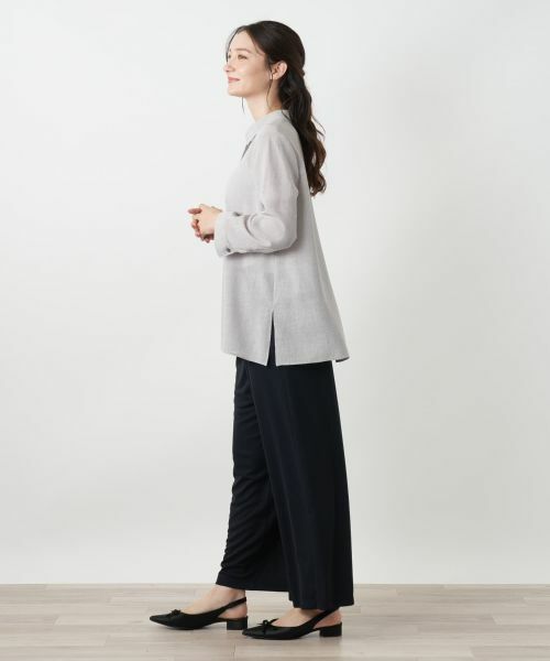 Leilian / レリアン シャツ・ブラウス | 七分袖ブラウス【Leilian WHITE LABEL】 | 詳細2