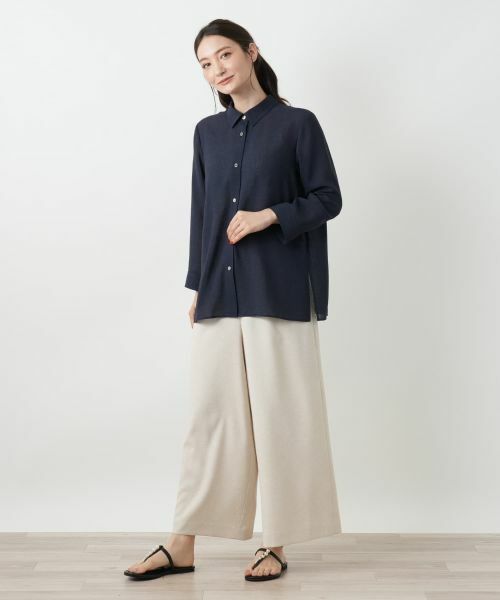 Leilian / レリアン シャツ・ブラウス | 七分袖ブラウス【Leilian WHITE LABEL】 | 詳細4