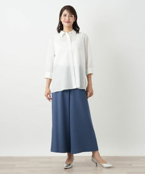 Leilian / レリアン シャツ・ブラウス | 七分袖ブラウス【Leilian WHITE LABEL】 | 詳細1