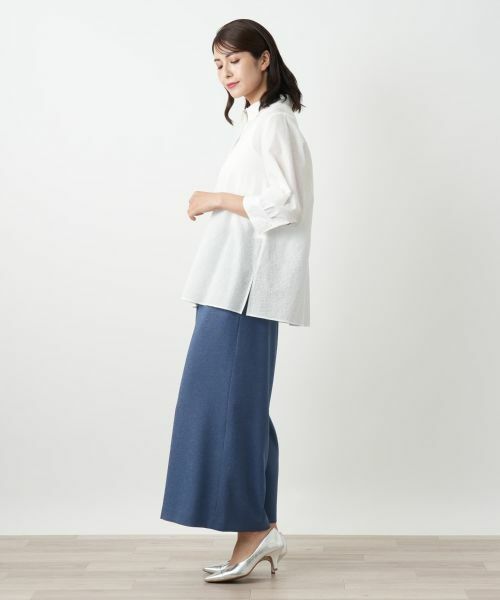 Leilian / レリアン シャツ・ブラウス | 七分袖ブラウス【Leilian WHITE LABEL】 | 詳細2