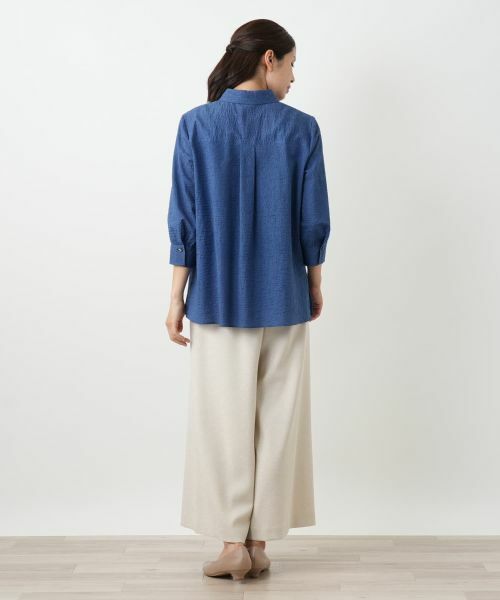 Leilian / レリアン シャツ・ブラウス | 七分袖ブラウス【Leilian WHITE LABEL】 | 詳細6