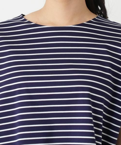 Leilian / レリアン カットソー | ボーダーノースリーブカットソー【Leilian WHITE LABEL】 | 詳細10