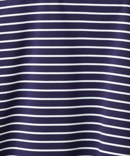 Leilian / レリアン カットソー | ボーダーノースリーブカットソー【Leilian WHITE LABEL】 | 詳細14