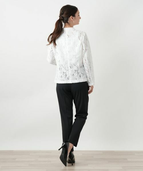 Leilian / レリアン テーラードジャケット | ノーカラージャケット | 詳細3