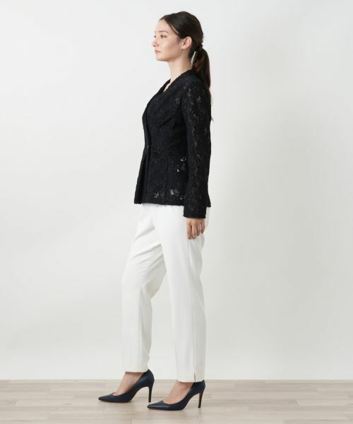 Leilian / レリアン テーラードジャケット | ノーカラージャケット | 詳細5