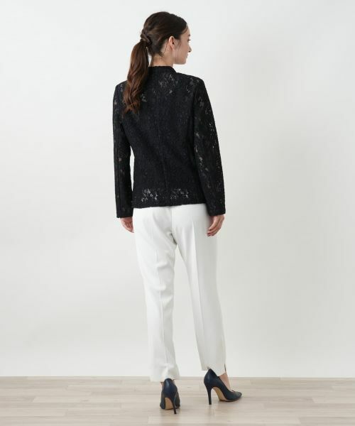 Leilian / レリアン テーラードジャケット | ノーカラージャケット | 詳細6