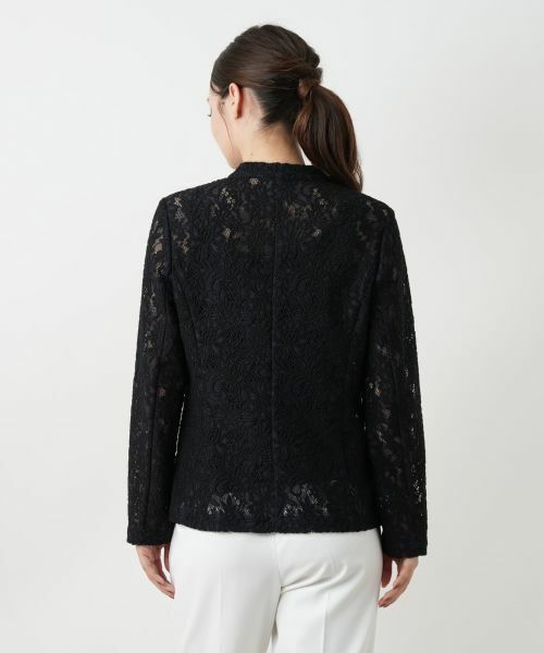 Leilian / レリアン テーラードジャケット | ノーカラージャケット | 詳細9