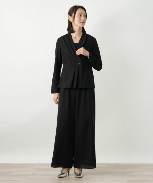 Leilian / レリアン テーラードジャケット | ノーカラージャケット | 詳細1