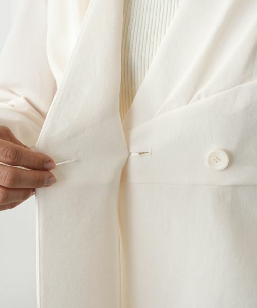 Leilian / レリアン テーラードジャケット | ノーカラージャケット | 詳細15
