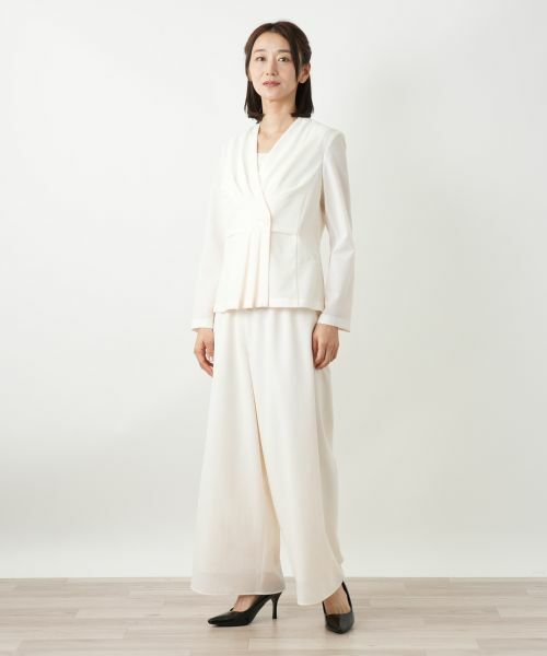 Leilian / レリアン テーラードジャケット | ノーカラージャケット | 詳細4