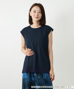 Leilian / レリアン カットソー | フレンチスリーブカットソー【Leilian WHITE LABEL】