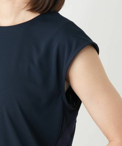 Leilian / レリアン カットソー | フレンチスリーブカットソー【Leilian WHITE LABEL】 | 詳細12