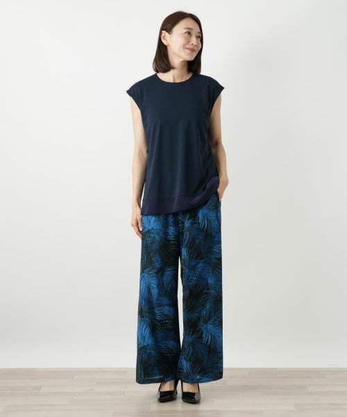 Leilian / レリアン カットソー | フレンチスリーブカットソー【Leilian WHITE LABEL】 | 詳細4