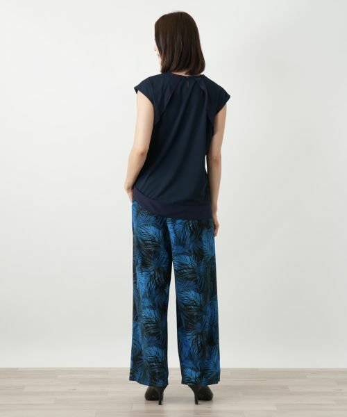 Leilian / レリアン カットソー | フレンチスリーブカットソー【Leilian WHITE LABEL】 | 詳細6