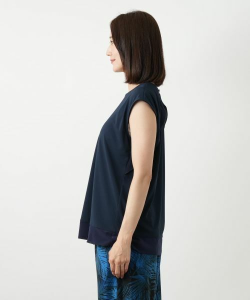 Leilian / レリアン カットソー | フレンチスリーブカットソー【Leilian WHITE LABEL】 | 詳細8