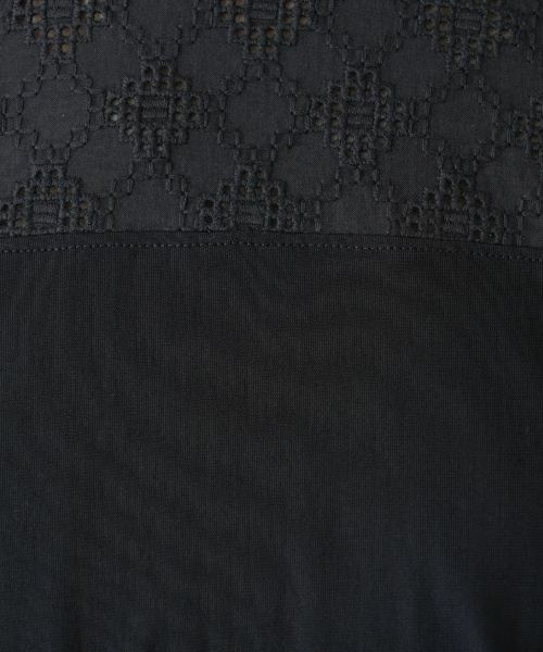 Leilian / レリアン カットソー | レース切替カットソー【Leilian WHITE LABEL】 | 詳細14