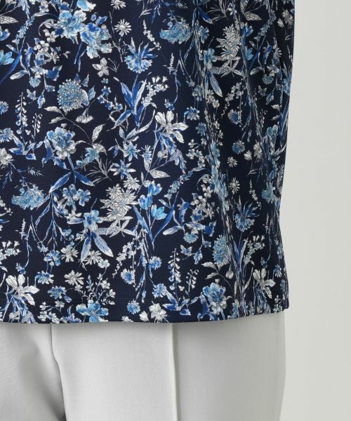 Leilian / レリアン カットソー | プリントフレアブラウス【Leilian WHITE LABEL】 | 詳細16