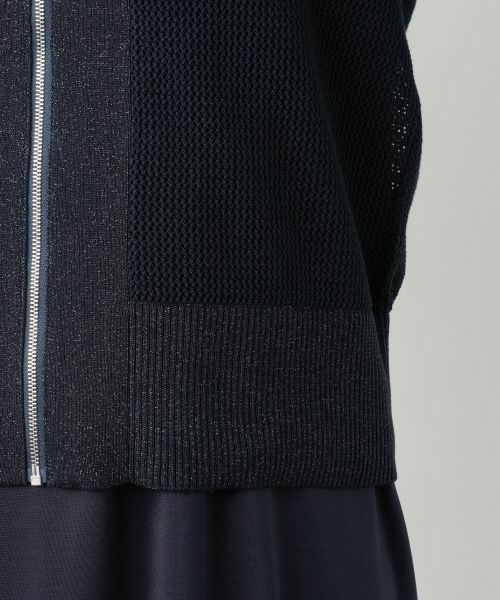 Leilian / レリアン カーディガン・ボレロ | ジップカーディガン【Leilian WHITE LABEL】 | 詳細13