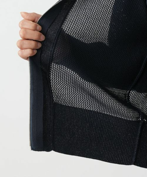 Leilian / レリアン カーディガン・ボレロ | ジップカーディガン【Leilian WHITE LABEL】 | 詳細14