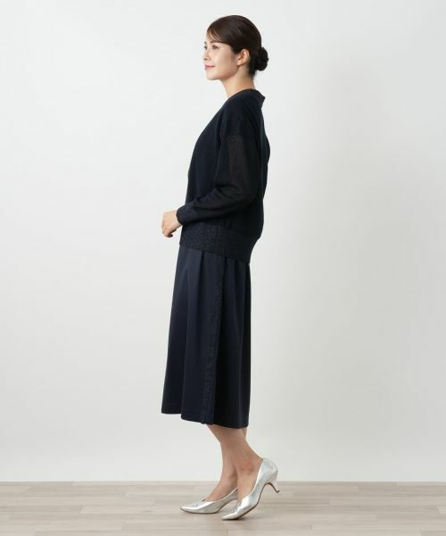 Leilian / レリアン カーディガン・ボレロ | ジップカーディガン【Leilian WHITE LABEL】 | 詳細5