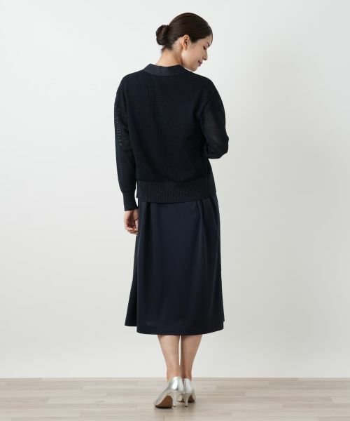 Leilian / レリアン カーディガン・ボレロ | ジップカーディガン【Leilian WHITE LABEL】 | 詳細6