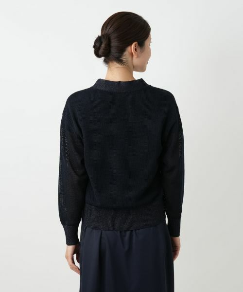 Leilian / レリアン カーディガン・ボレロ | ジップカーディガン【Leilian WHITE LABEL】 | 詳細9