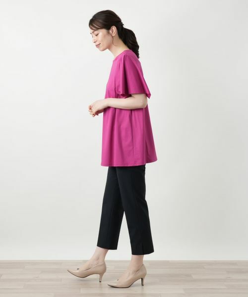 Leilian / レリアン カットソー | フレアカットソー【Leilian WHITE LABEL】 | 詳細5